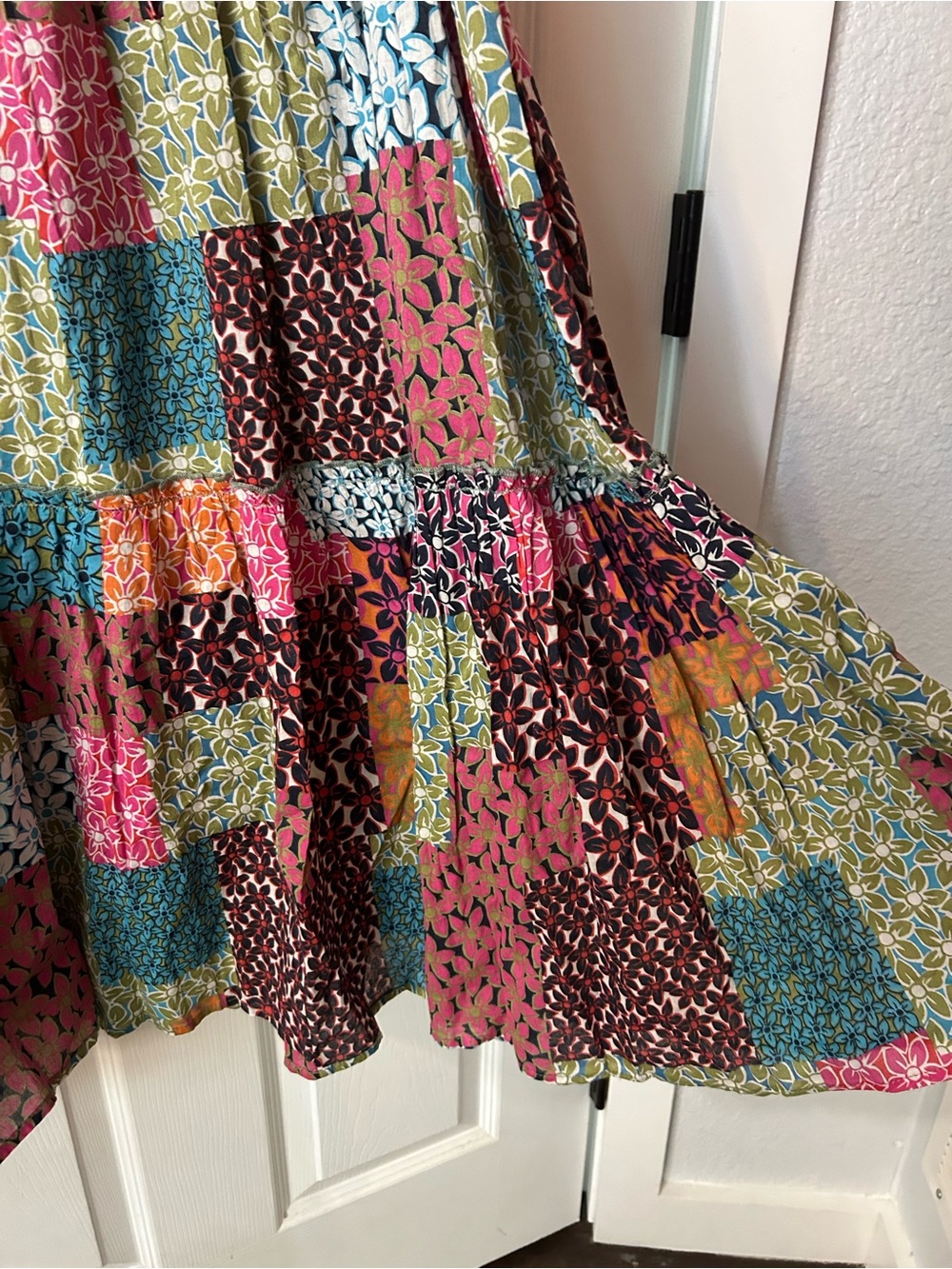 NATURAL LIFE Patchwork Maxi Dress - Picture 2 of 5